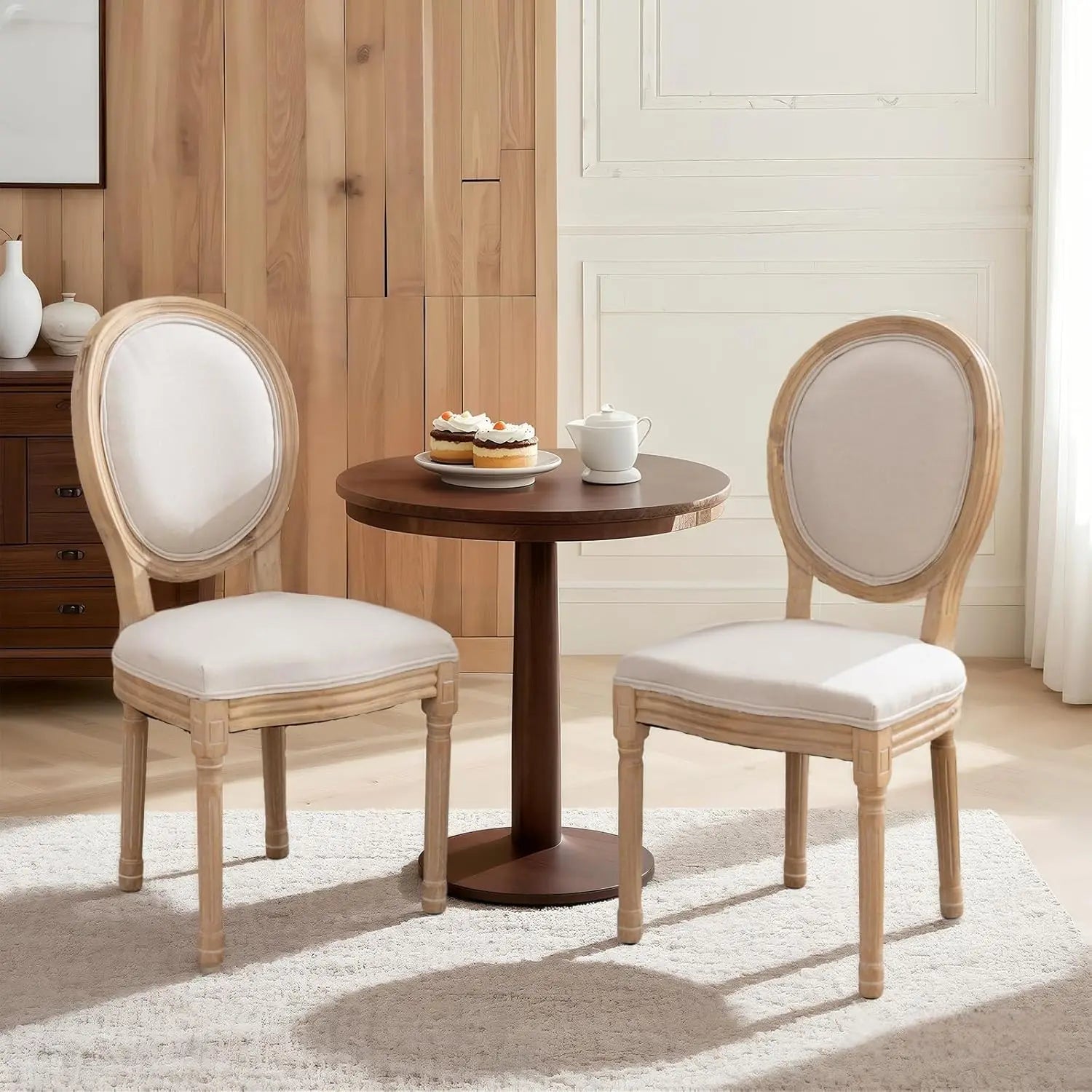 4 Round Back Upholstered, Restaurant