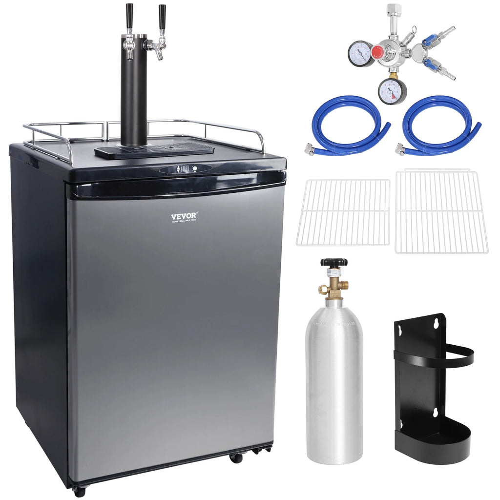 163L Electric Draft Beer Kegerator Cooling Dispenser