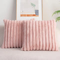 Faux Rabbit Fur Cushion Cover