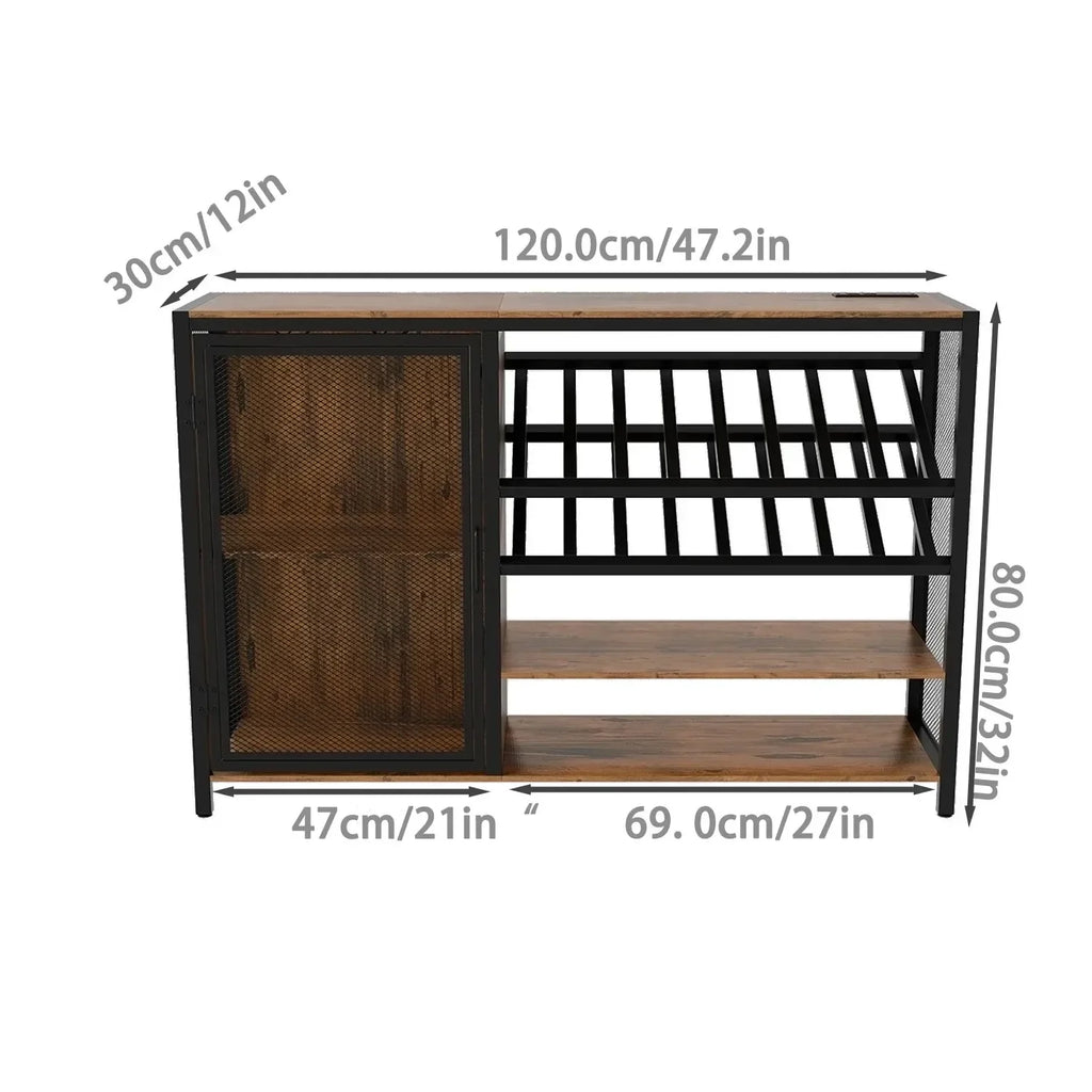 Wooden Wine Cabinet