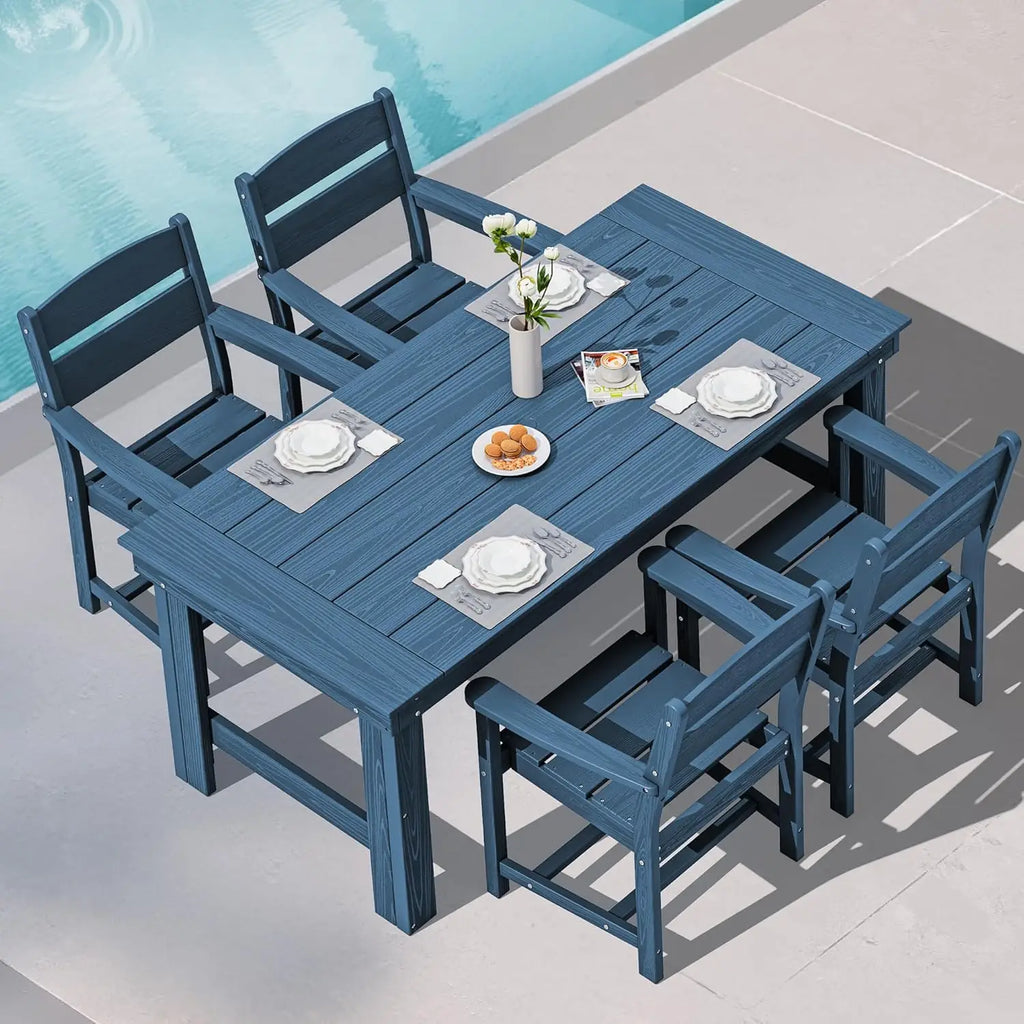 5 pc 67in HDPE Patio All-Weather
