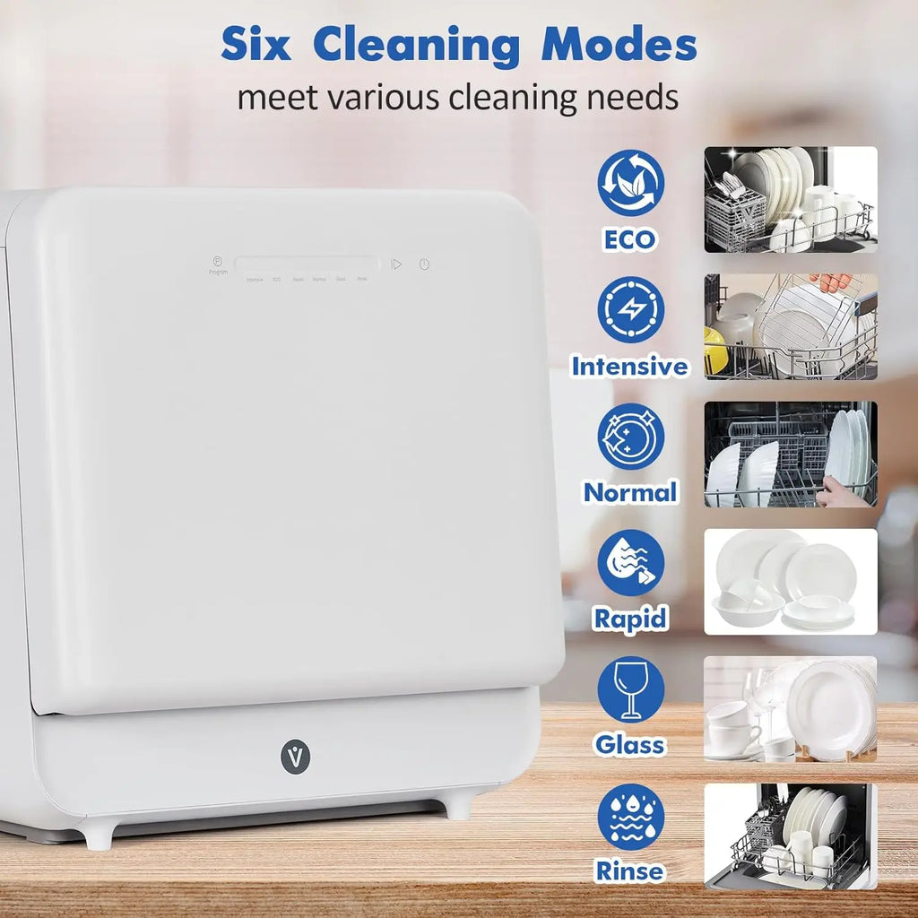 Portable Dishwasher Compact Countertop