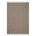 5x7 Geometric Mocha Indoor/Outdoor
