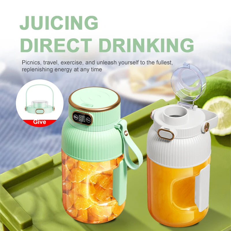 1000ML Portable Juicer Blender USB Charging