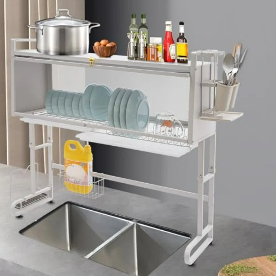 Over The Sink Dish Rack Large