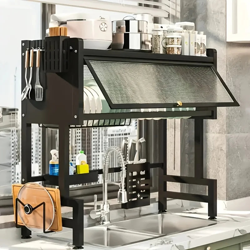 Multi-Tier Drainage Dish Rack