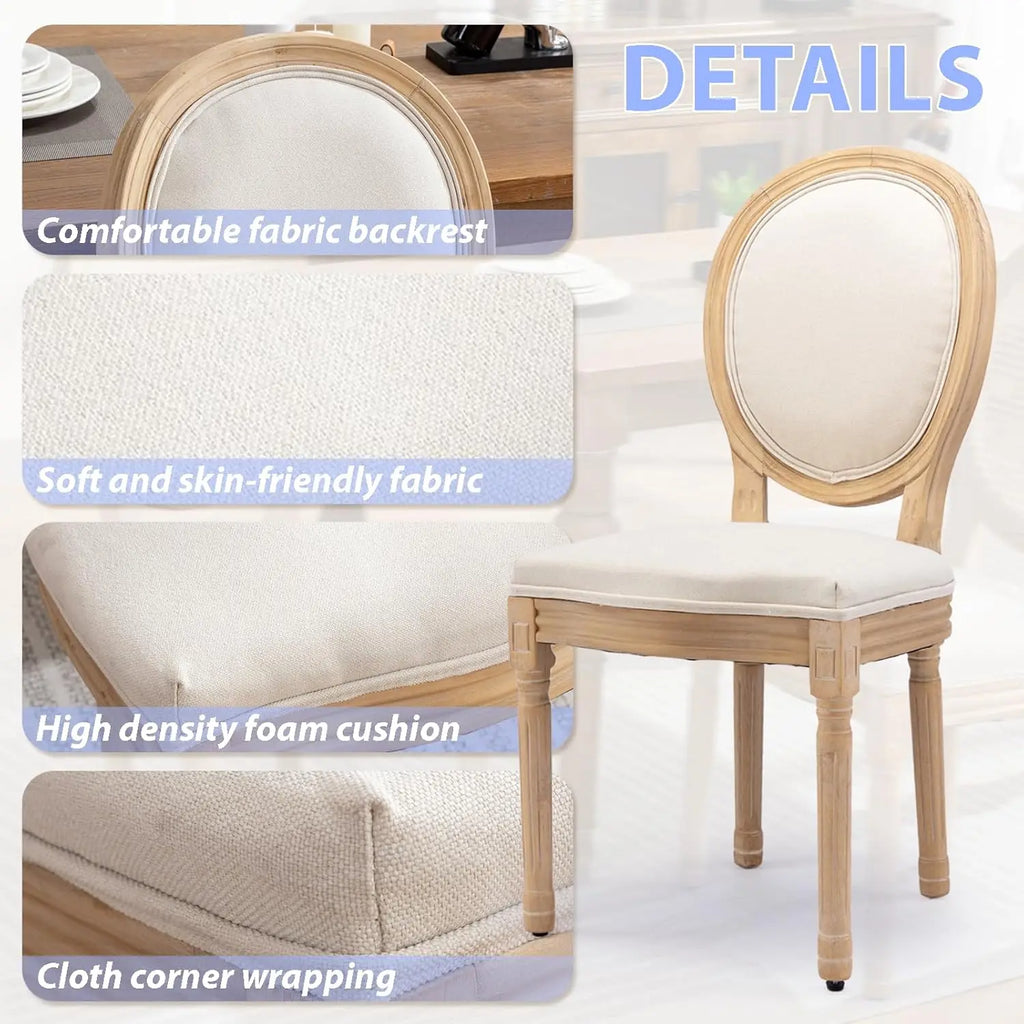 4 Round Back Upholstered, Restaurant