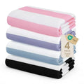 4 Pack Beach Towels Stripe Microfiber Adult, 30'' x 60''