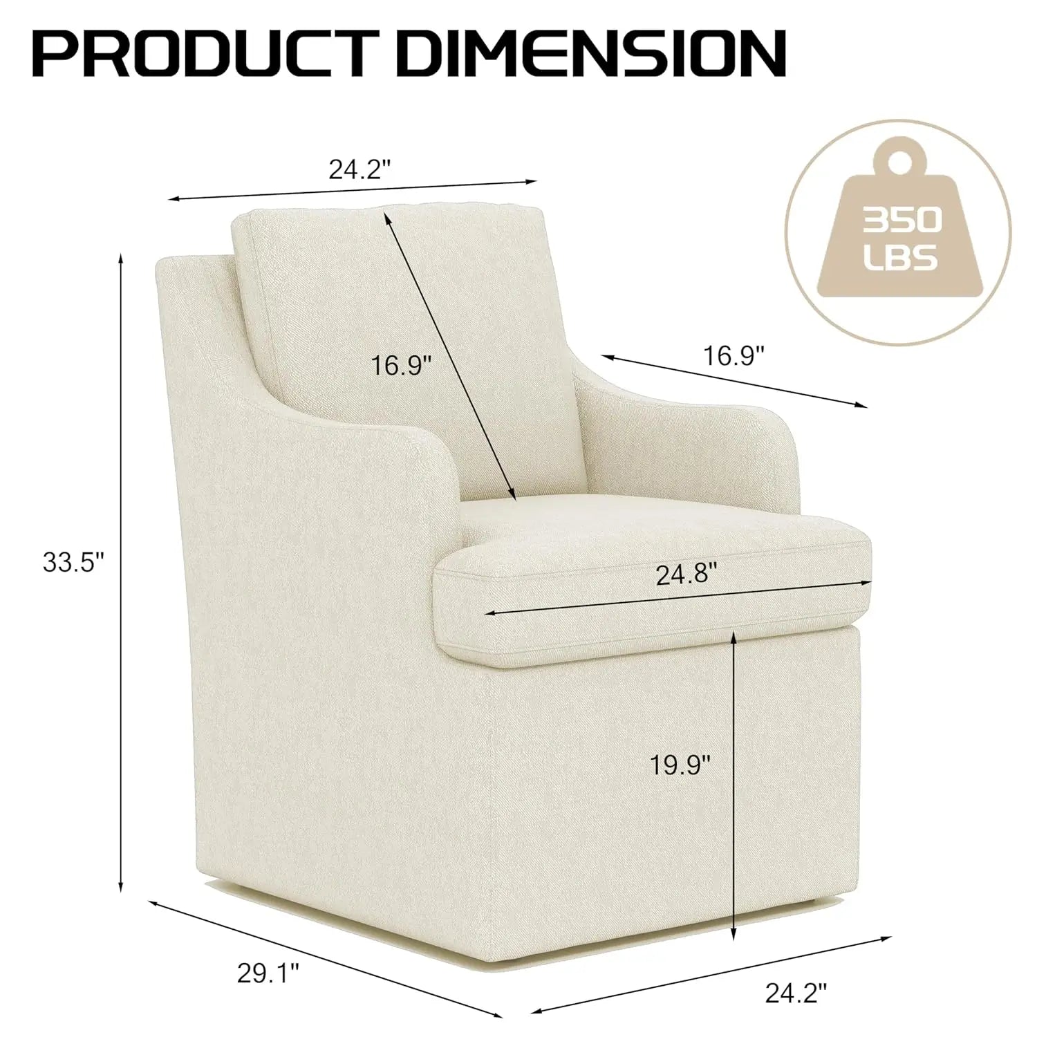 2 Upholstered W/4 Casters