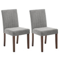 2 Upholstered w/ Padded Seat