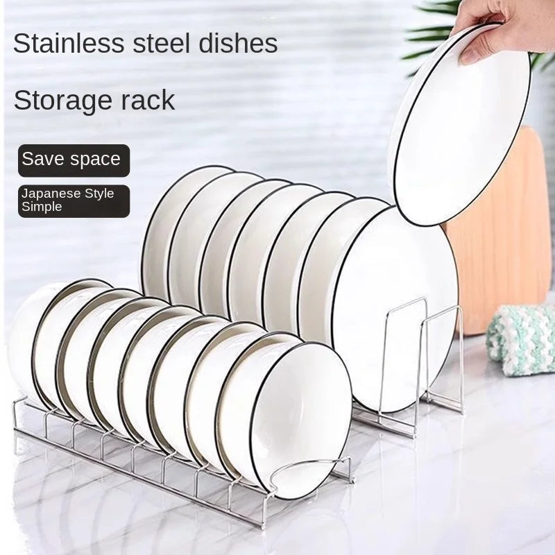 Stainless Steel Dish Draining Rack Multipurpose