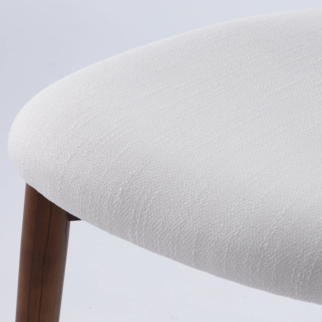 2 Solid Wood Modern Upholstered