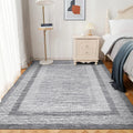 6x9 Washable Modern Abstract Soft