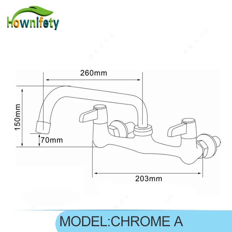 Chrome Wall Mounted Dual Copper Seat Switch
