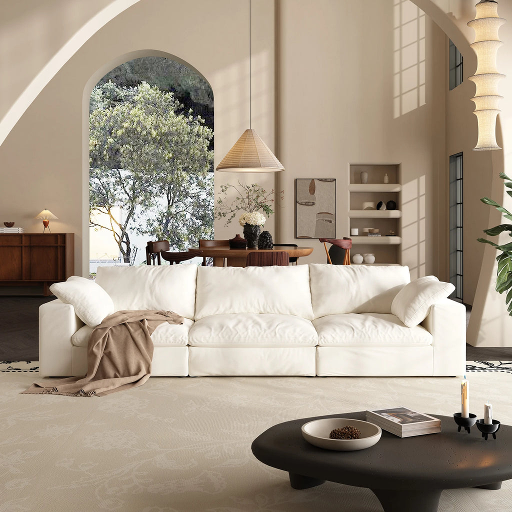 Comfy Cloud Couch 120'' Modern
