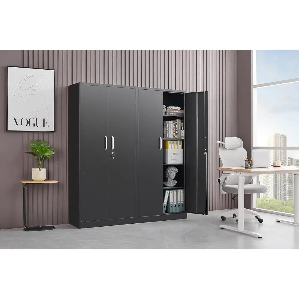 Metal Storage Cabinet Adjustable Shelves