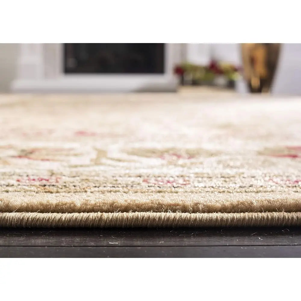 5'3"x7'6" Beige & Ivory Traditional Oriental