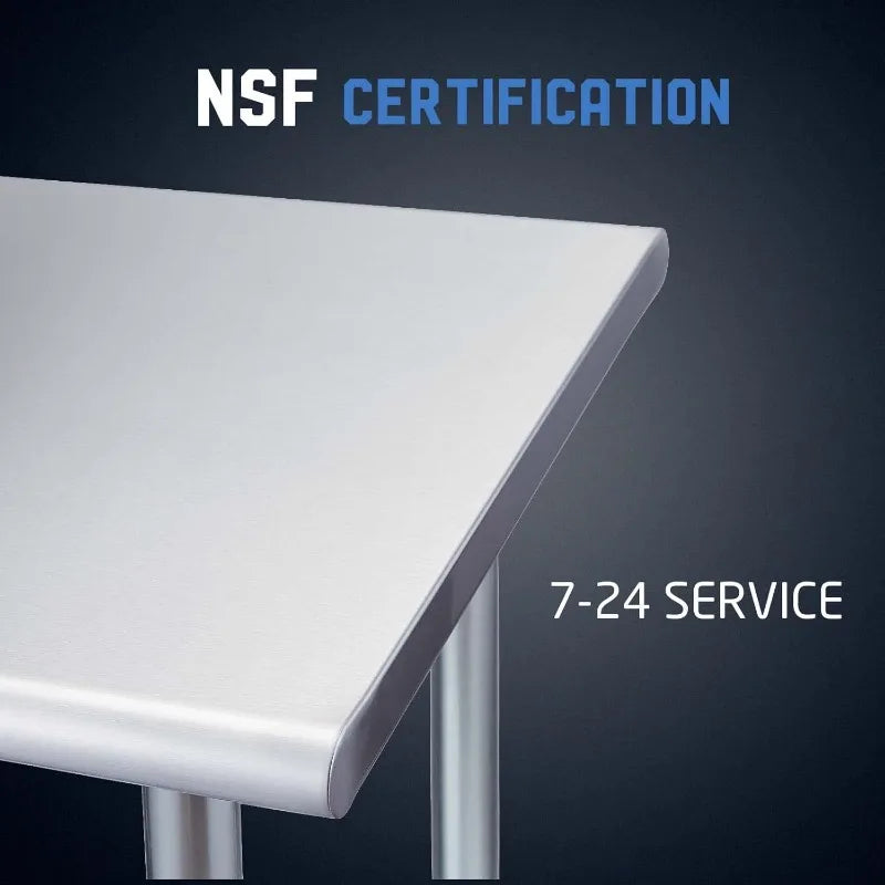 Stainless Steel Prep 36x24 NSF Commercial