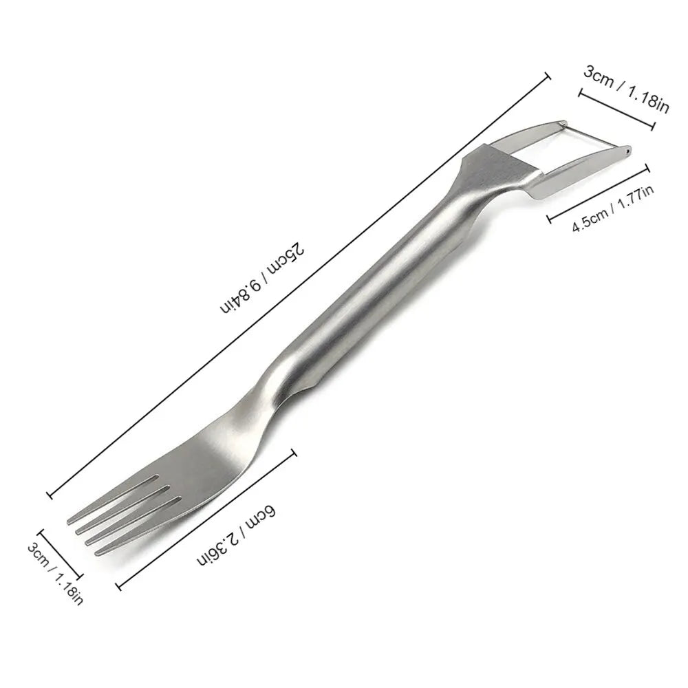 Multi-purpose Portable 2In1 Watermelon Fork