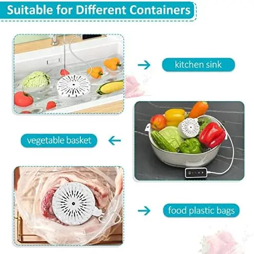 2-in-1 Fruit & Veggie Washer Portable
