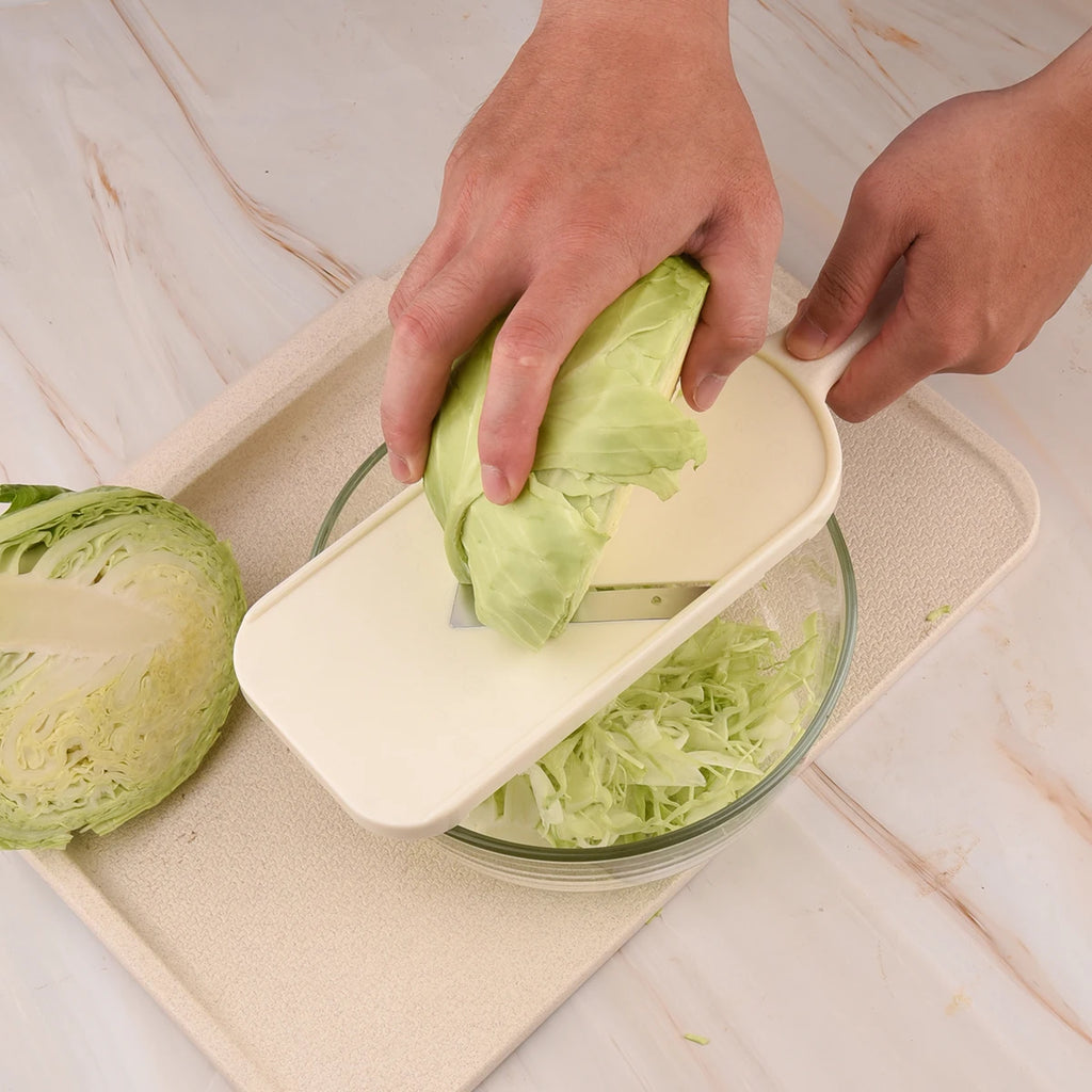 Multi Handheld Mandoline Slicer - Stainless V Blade