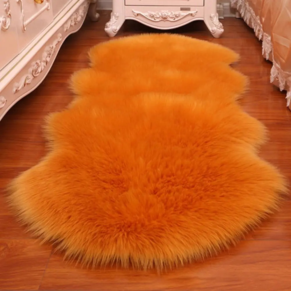 22x20 Washable Fluffy Sheepskin Rug