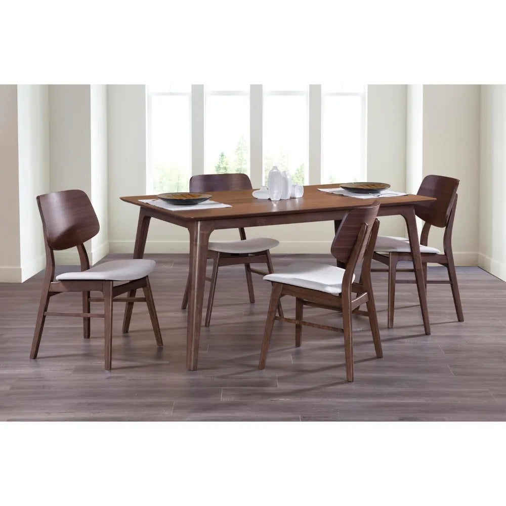 60" Rectangular Walnut