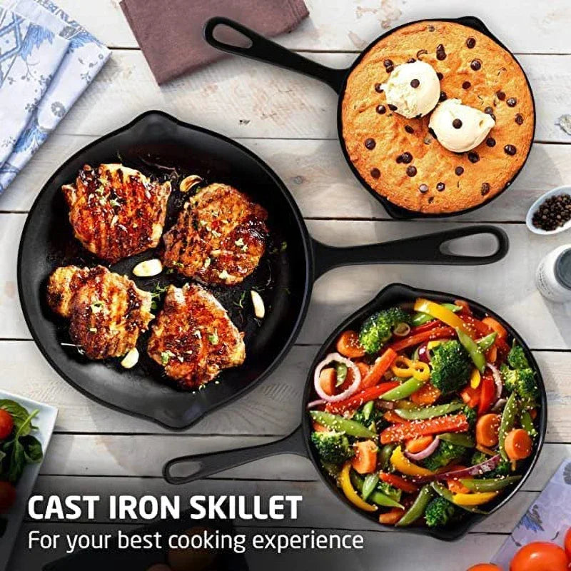 Cast Iron Frying Pan Non-Stick