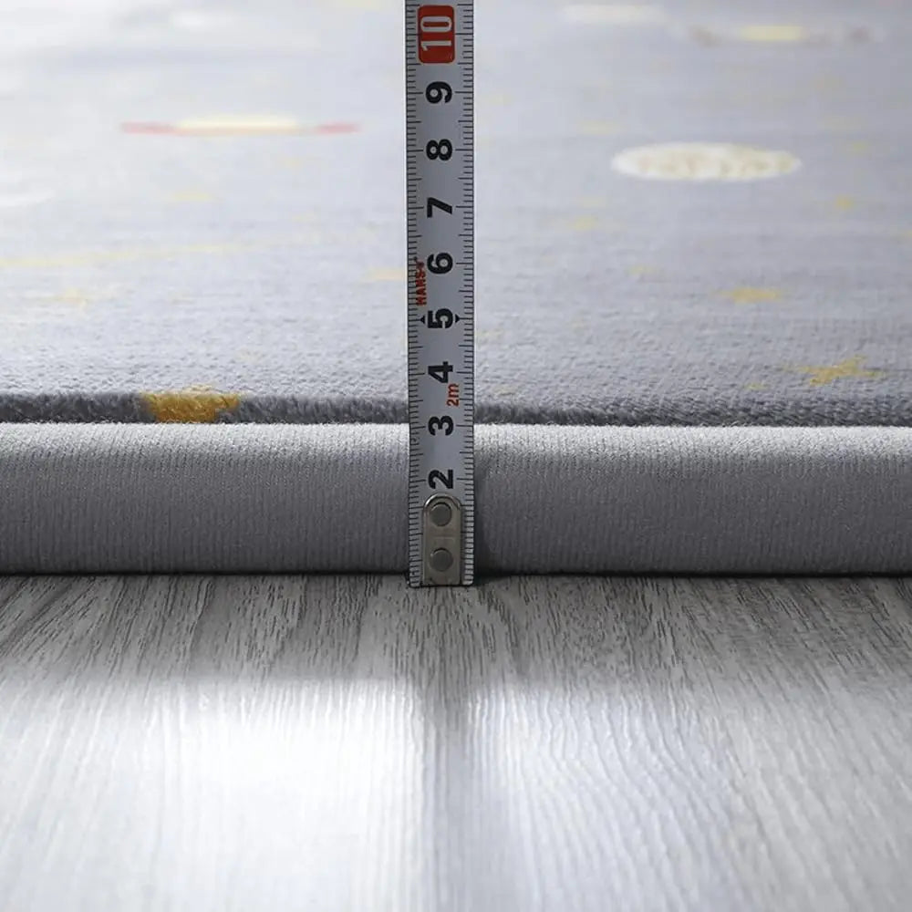 6'7"x7'10" Velvet Memory Foam