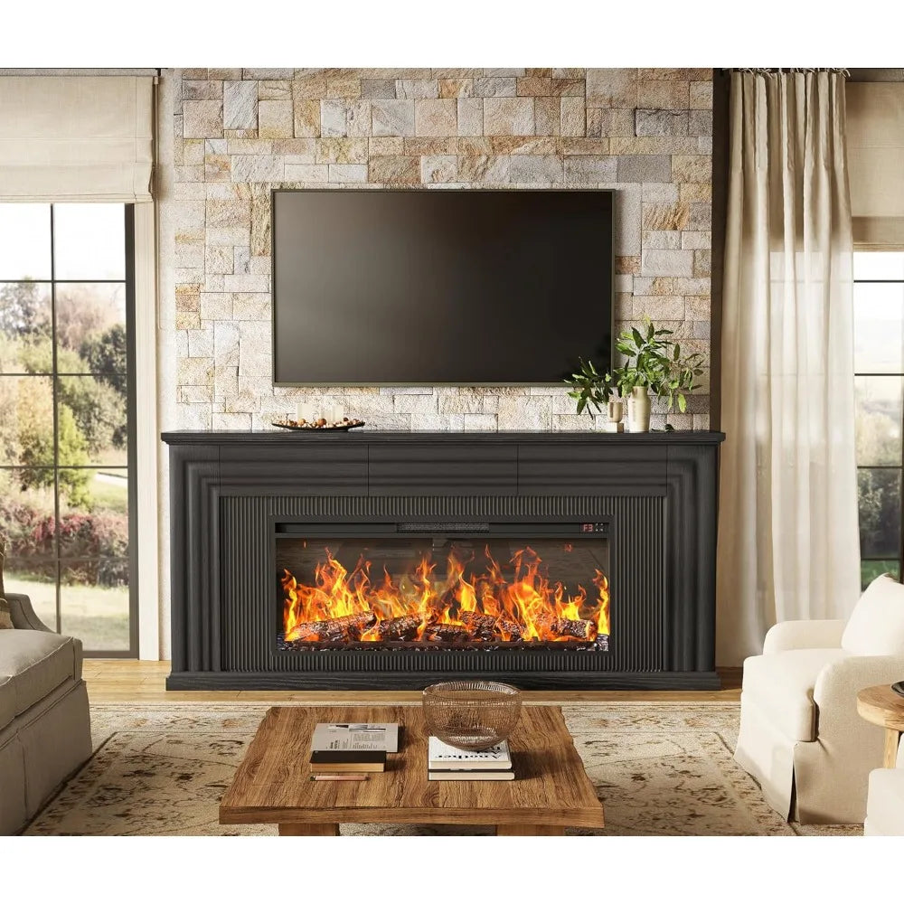 70'' Fireplace TV Stand