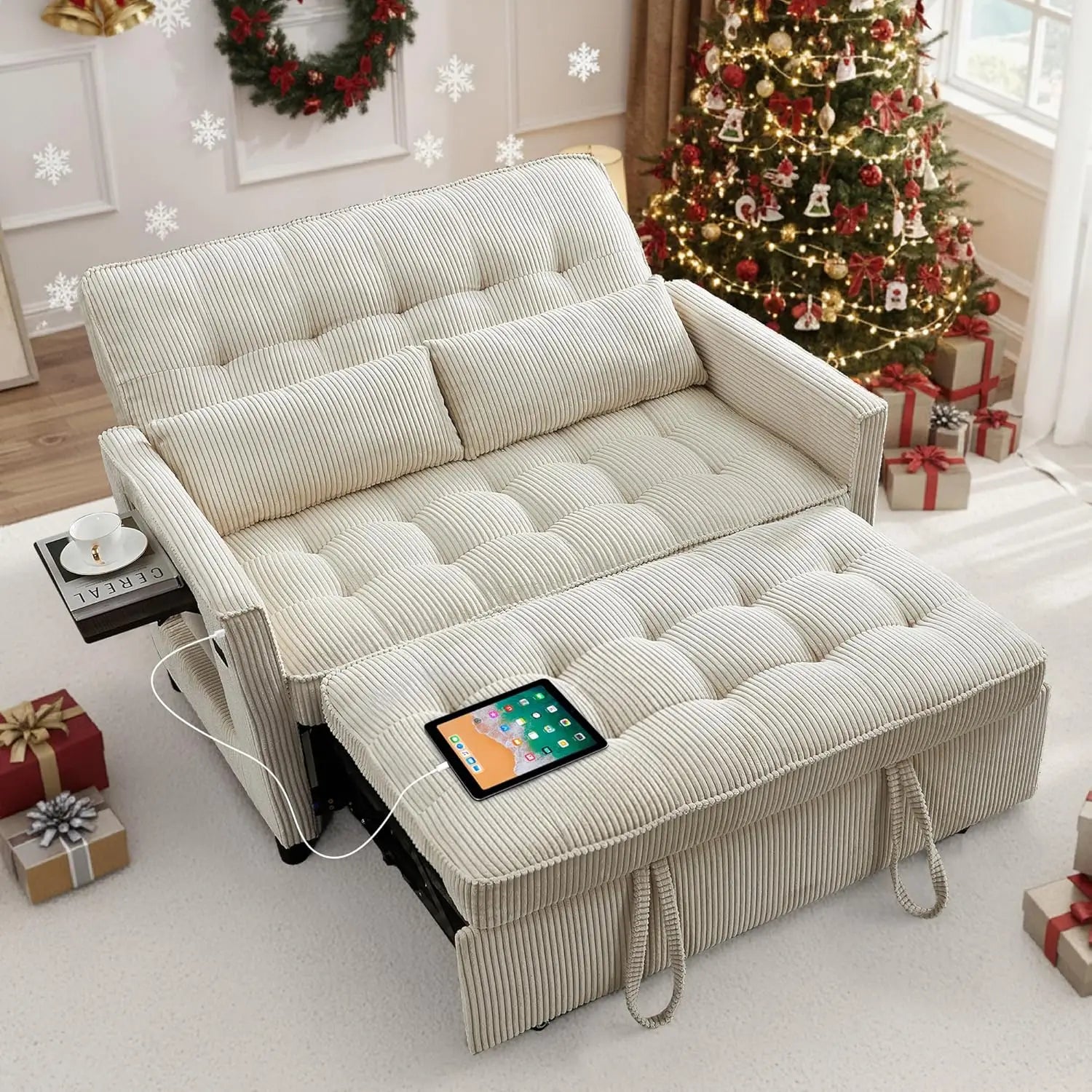 55: Sleeper Sofa Bed
