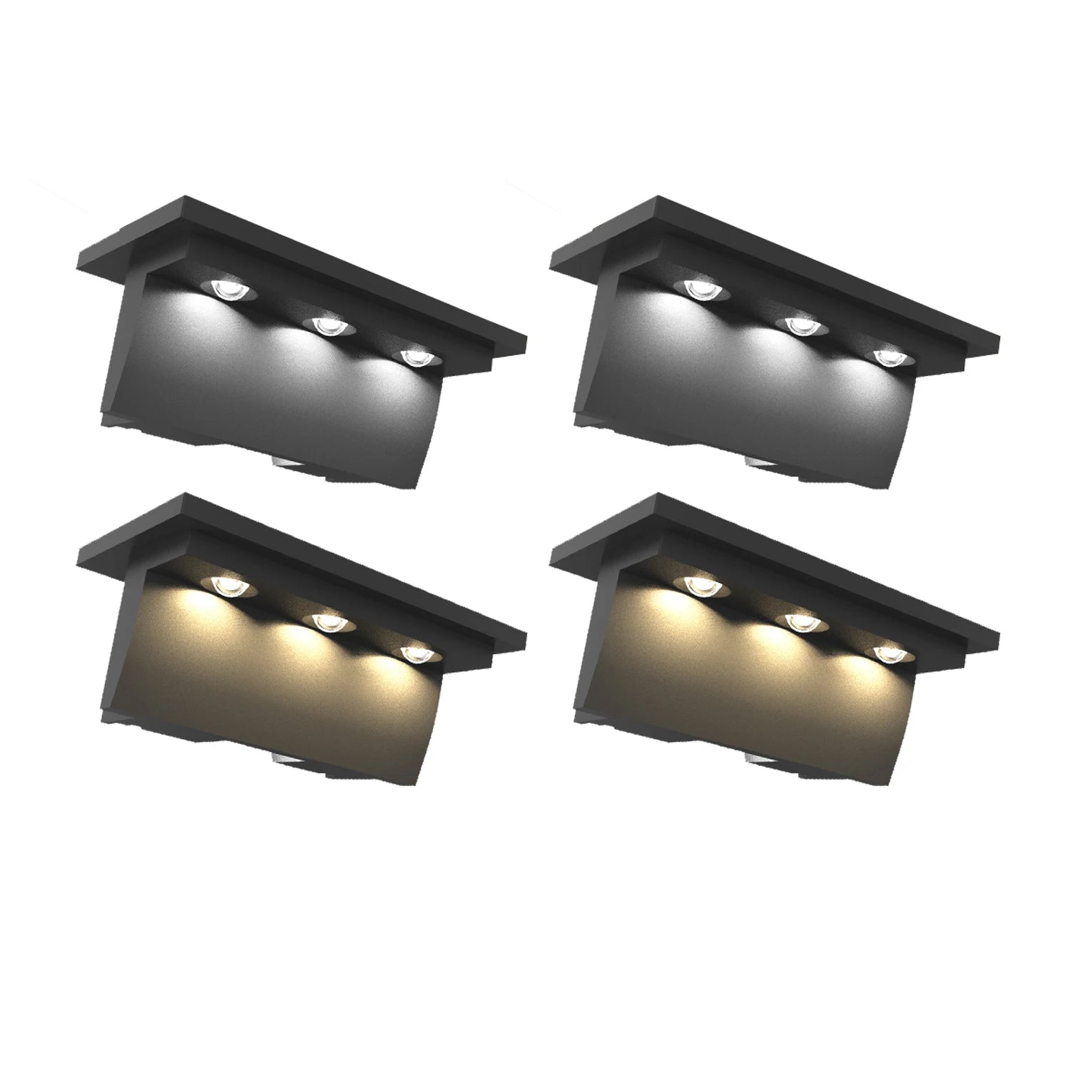 2/4 3000K and 6000K LED Solar