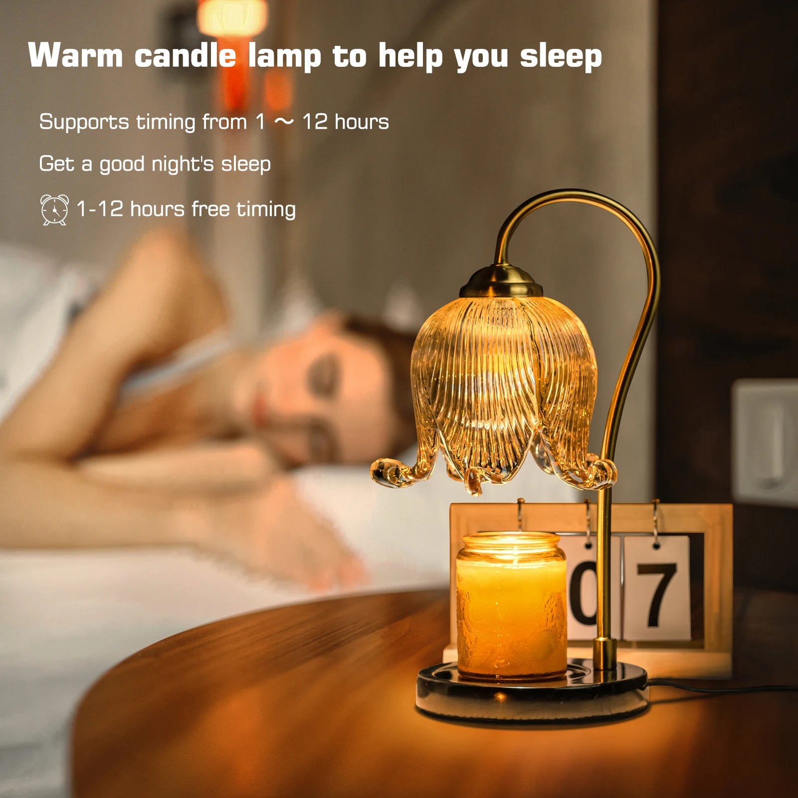 French Tulip Flower Candle Warmer