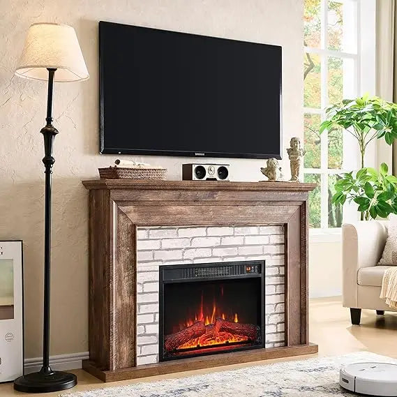 45" Flip Top Electric Fireplace
