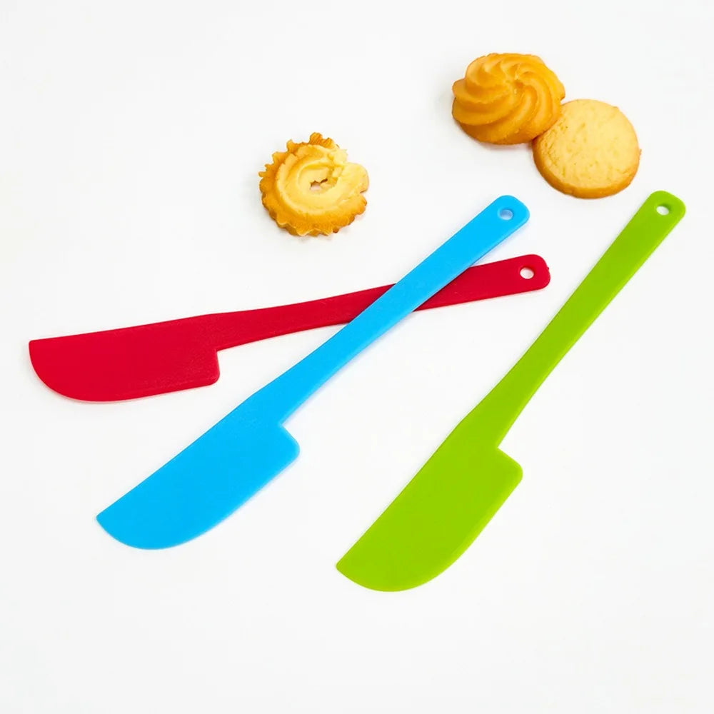 3pcs Silicone Jar Spatula