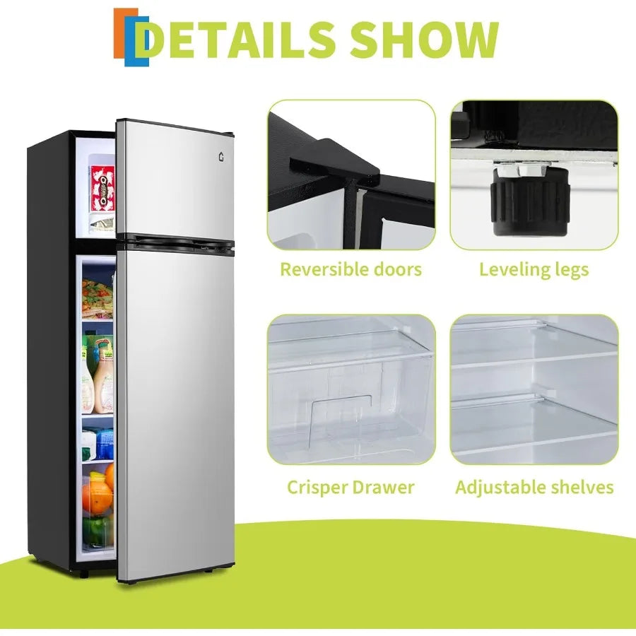 7.5 CF Refrigerator/Freezer Two Door