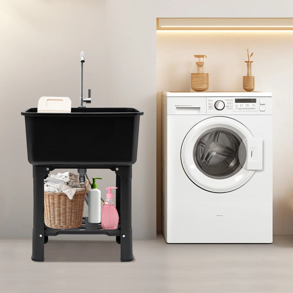 Utility Large Capacity w/360 faucet Freestanding