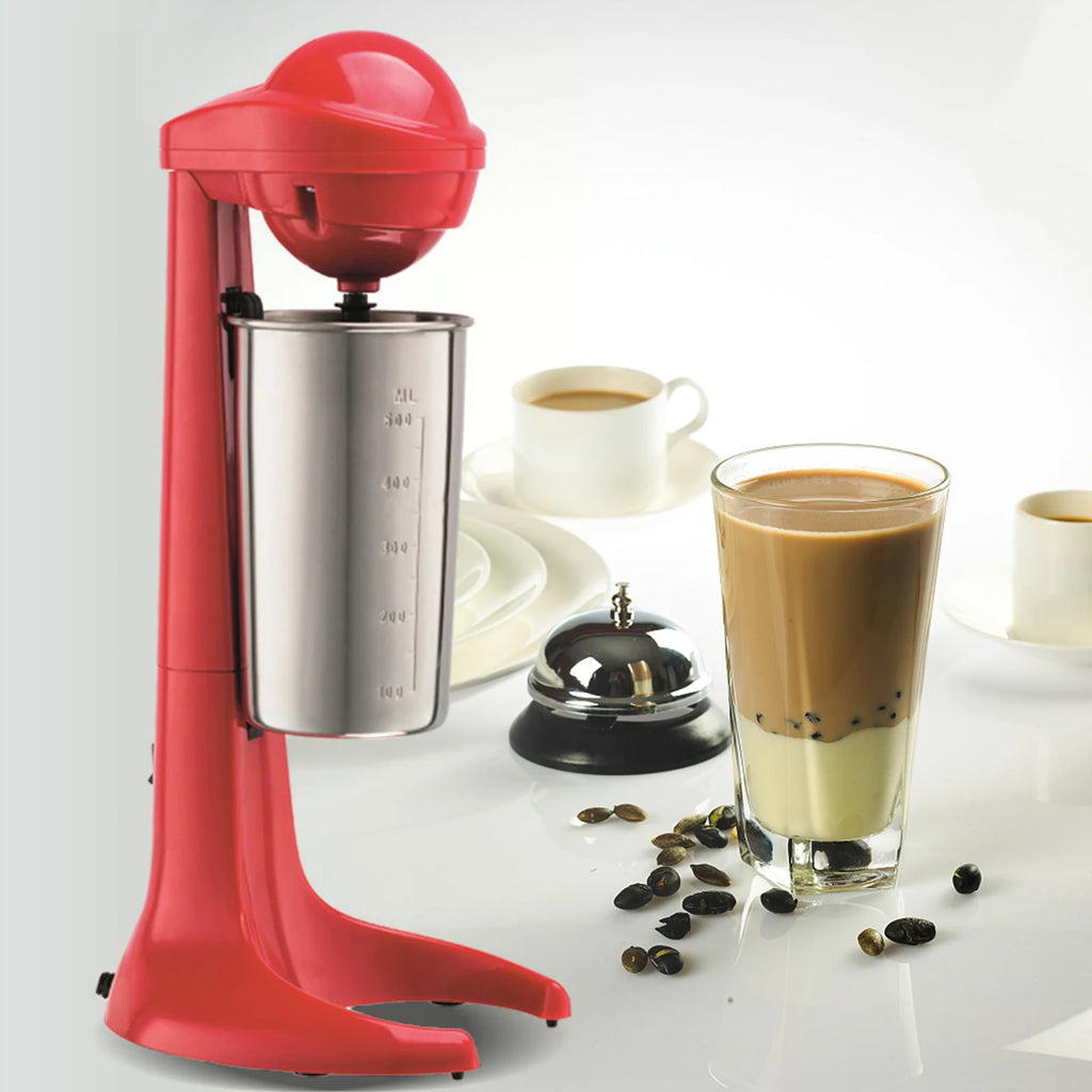 Red Milkshake Maker, 110V, 23000rpm, 100W Blender