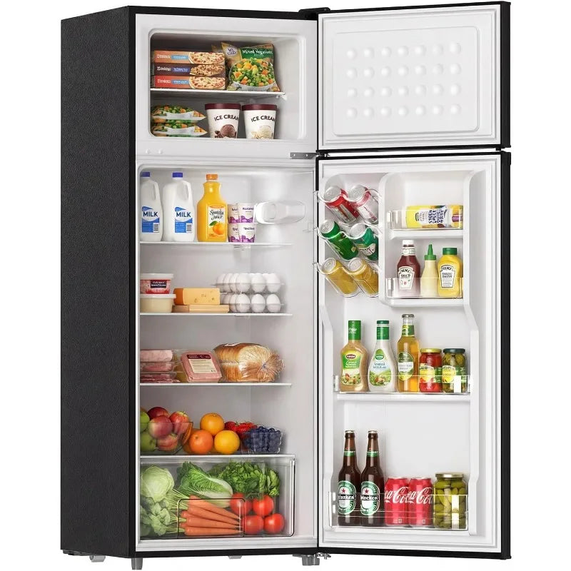 7.7 CF Refrigerator with Freezer Reversible Door Swing