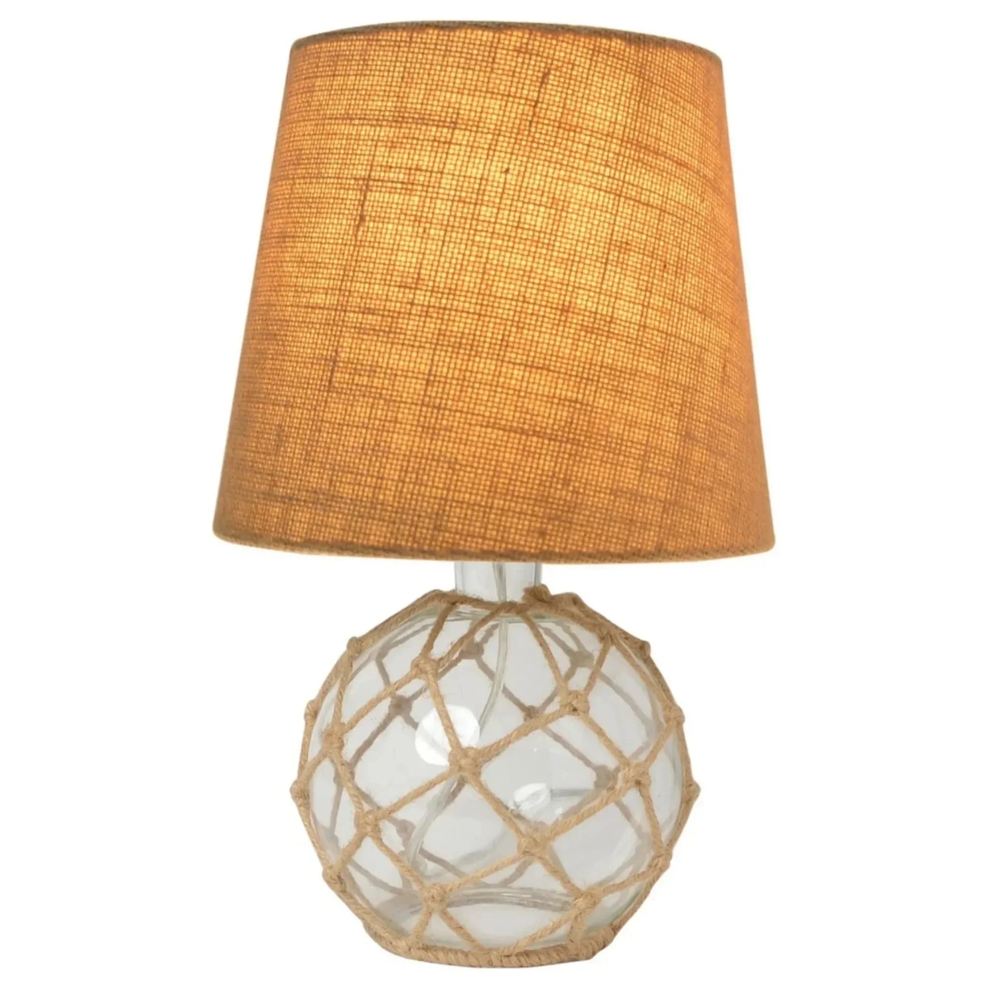 Nautical Mesh Coastal Ocean Glass