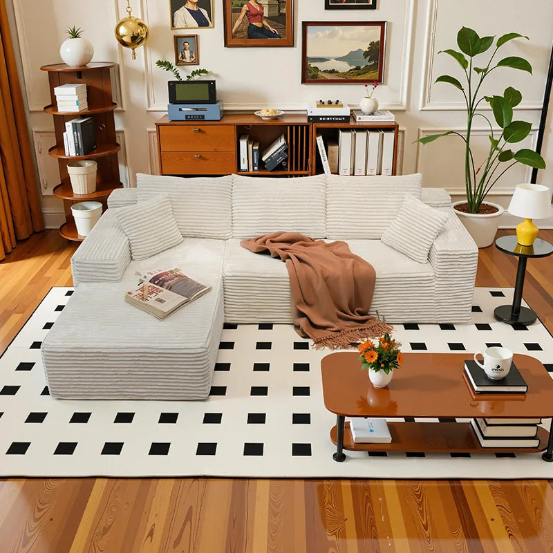 105Inch L-Shaped Living Room Sofa