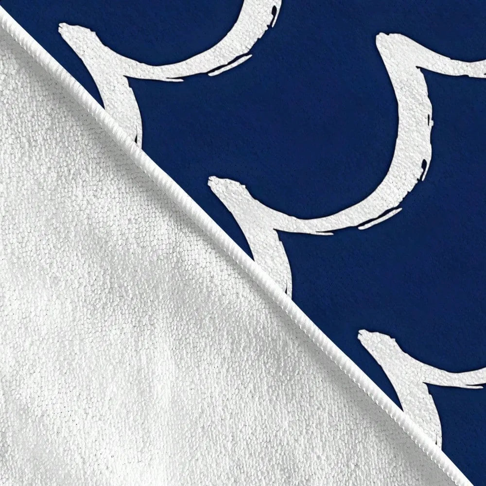 1pc 3 Sizes Waves Pattern Thick-30x60inch/35x70inch