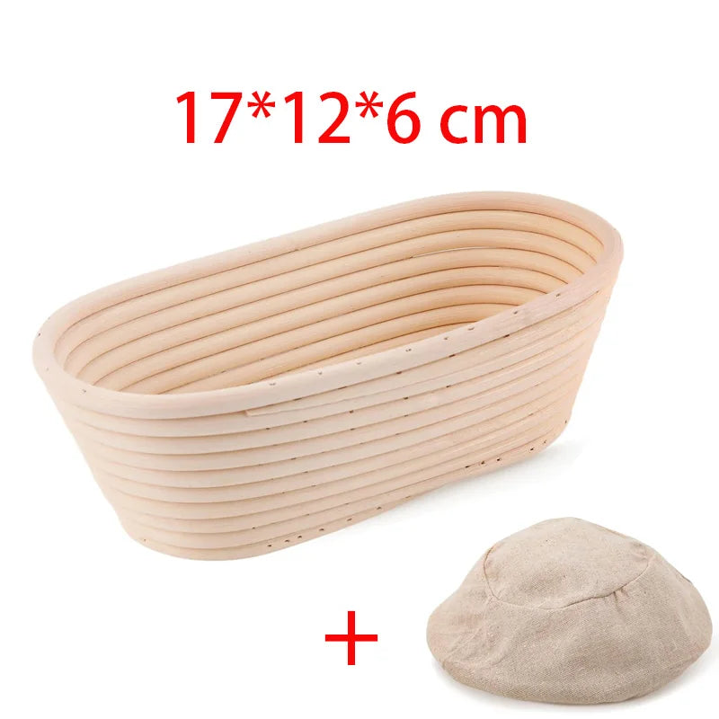 Natural Rattan Bread Proofing Basket Handmade