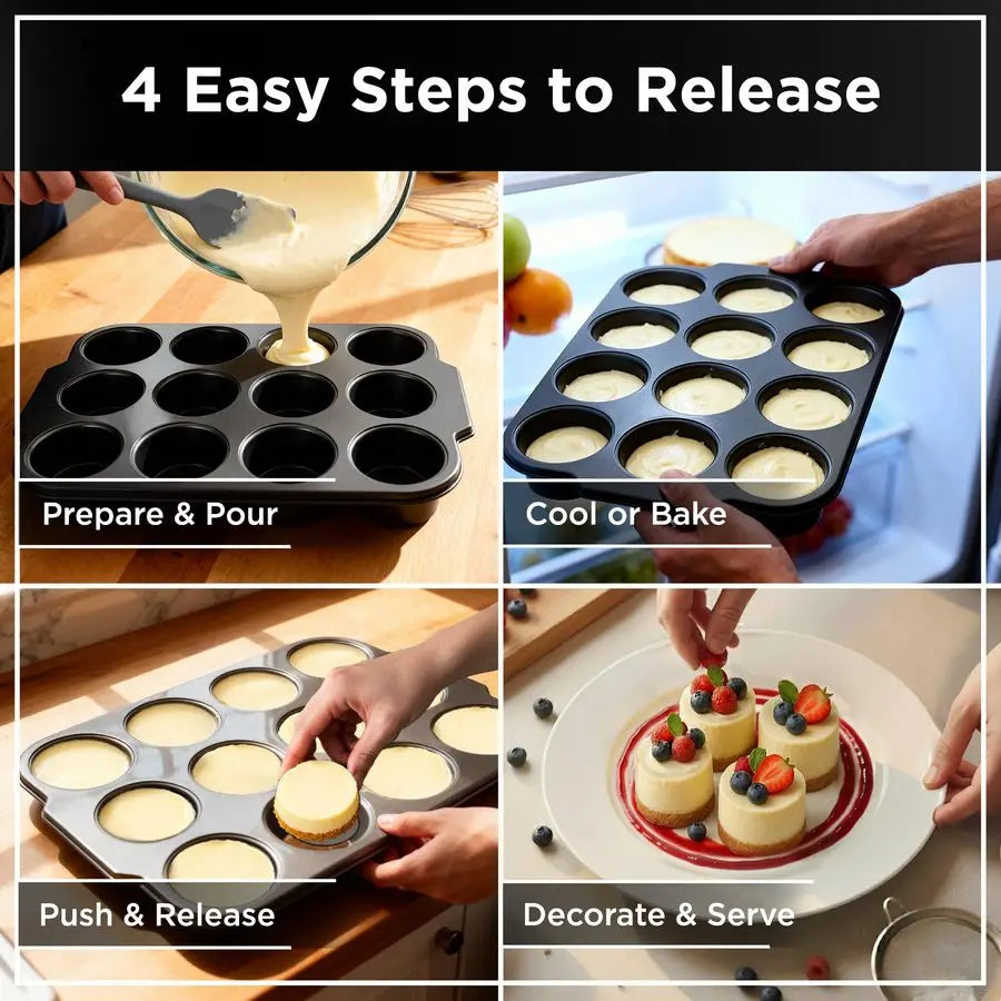 Pro Mini Cheesecake Pan Nonstick Carbon Steel