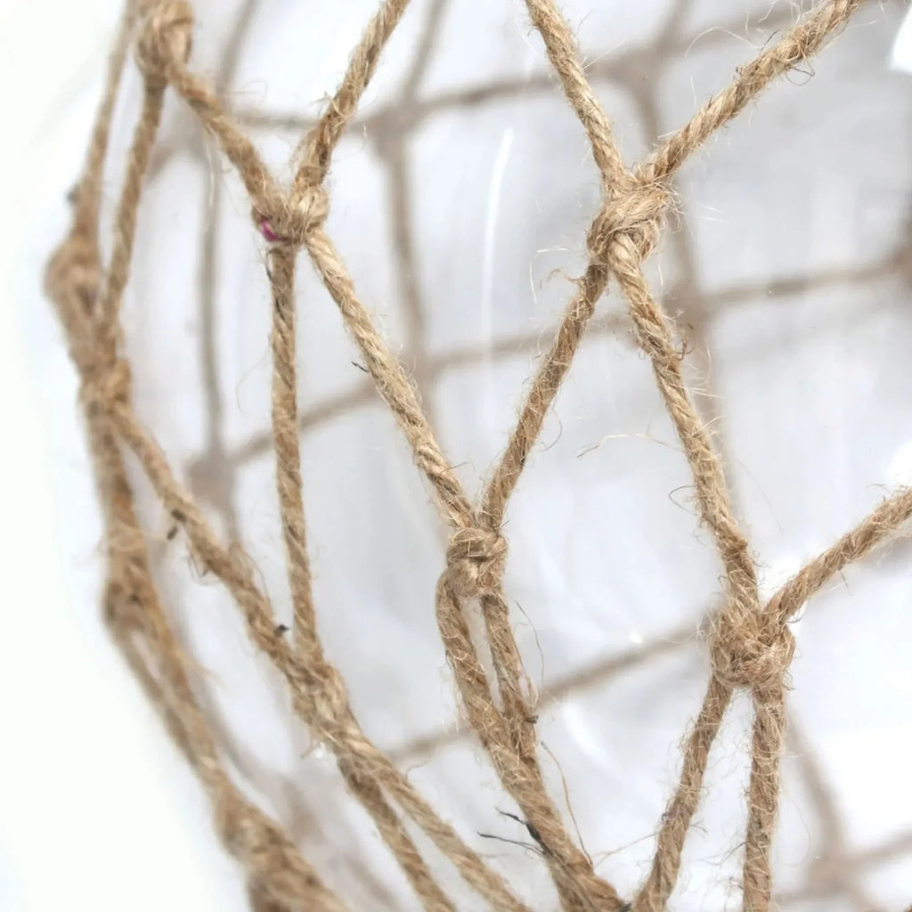 Nautical Mesh Coastal Ocean Glass
