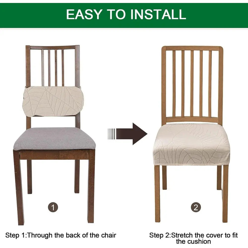 4 Chair Covers Stretchable Washable