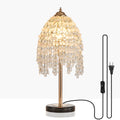 Elegant Vintage Crystal  Lamp