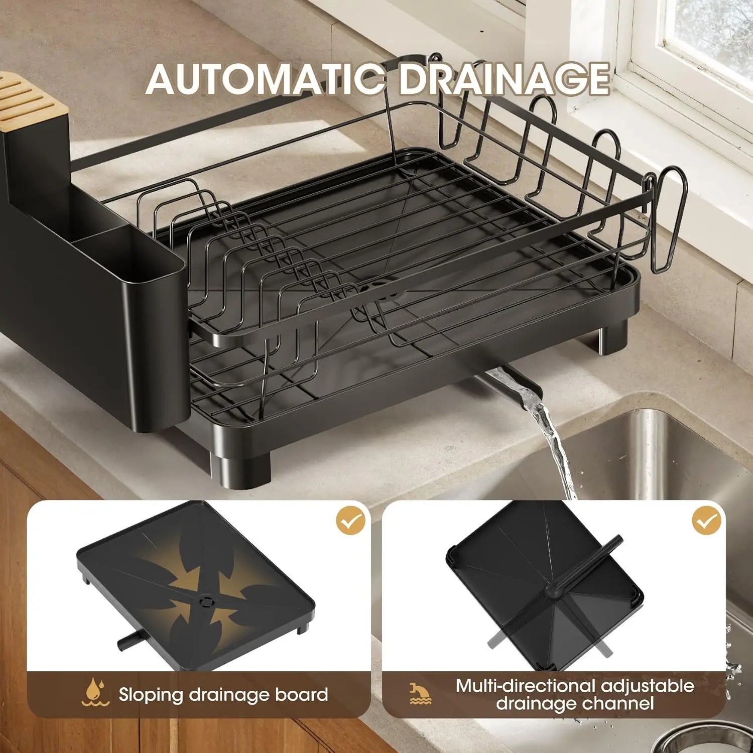 Dish Rack Stainless Steel