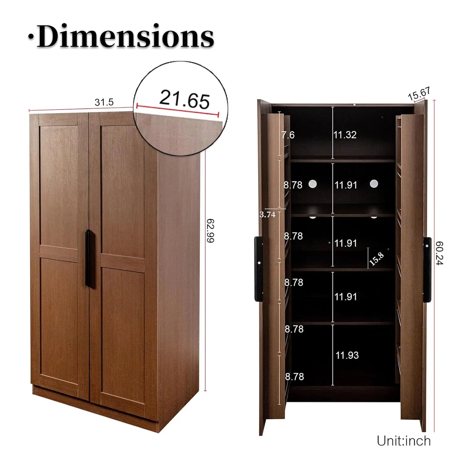 22" Deep Kitchen Pantry Storage Heavy Duty
