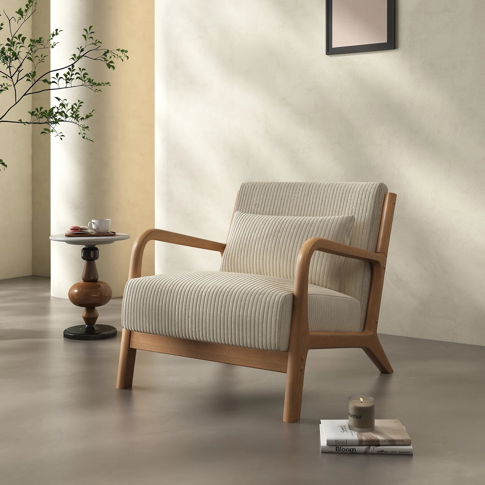 Mid Century Modern Accent Chair